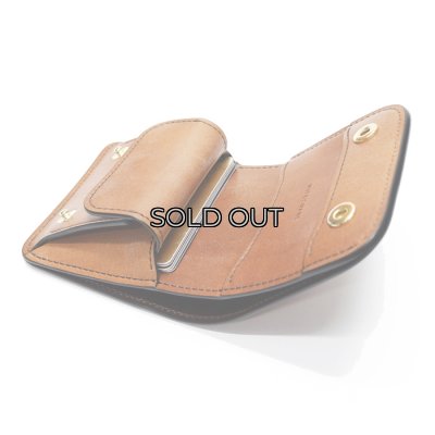 画像6: WILD SWANS（ワイルドスワンズ）CASA（カーサ）コンパクトウォレット"フルグレインブライドル"/Dark Stain（ダークステイン）