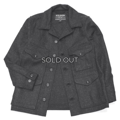 画像1: FILSON（フィルソン）MACKINAW WOOL CRUISER（マッキーノウールクルーザー）/CHARCOAL（チャコールグレー）