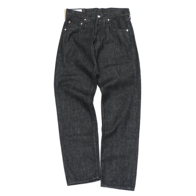 画像1: STUDIO D'ARTISAN（ステュディオ・ダ・ルチザン）ウォッシュジーンズ "テーパード” 13oz/Black（ブラック）ワンウォッシュ【裾上げ無料】