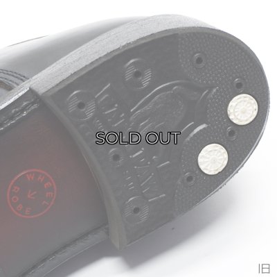 画像9: WHEEL ROBE（ウィールローブ）PUNCHED CAP DERBY（パンチドキャップトゥダービー）/Black（ブラック）