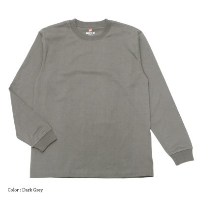 画像5: Hanes（ヘインズ）BEEFY Long Sleeve T-Shirt（ビーフィーロングスリーブTシャツ）/ 4Colors（全4色展開）