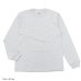 画像4: Hanes（ヘインズ）BEEFY Long Sleeve T-Shirt（ビーフィーロングスリーブTシャツ）/White（ホワイト）・Navy（ネイビー）・H.Grey（ヘザーグレー）・Dark Grey（ダークグレー）