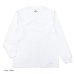 画像2: Hanes（ヘインズ）BEEFY Long Sleeve T-Shirt（ビーフィーロングスリーブTシャツ）/White（ホワイト）・Navy（ネイビー）・H.Grey（ヘザーグレー）・Dark Grey（ダークグレー） (2)