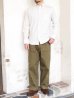 画像10: INDIVIDUALIZED SHIRTS（インディビジュアライズドシャツ）Standard Fit B.D. Shirt（スタンダードフィットボタンダウンシャツ）"HERITAGE CHAMBRAY"/Beige（ベージュ）※14Hサイズのみ