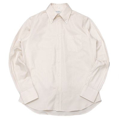 画像1: INDIVIDUALIZED SHIRTS（インディビジュアライズドシャツ）Standard Fit Long Sleeve B.D.Shirt（スタンダードフィットロングスリーブボタンダウンシャツ）"HERITAGE CHAMBRAY"/Beige（ベージュ）