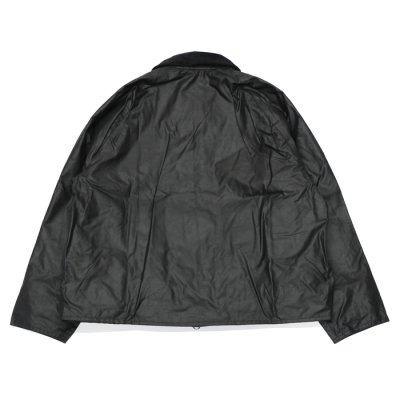 画像2: Barbour（バブァー）TRANSPORT WAX JACKET（トランスポートワックスジャケット）"Wax Cotton" / Black（ブラック）