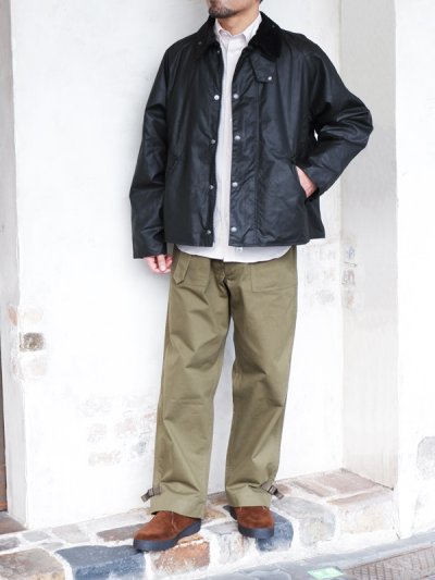 画像15: Barbour（バブァー）TRANSPORT WAX JACKET（トランスポートワックスジャケット）"Wax Cotton" / Black（ブラック）