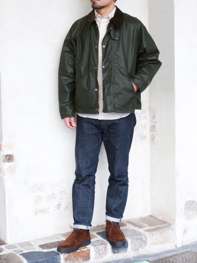 画像15: Barbour（バブァー）TRANSPORT WAX JACKET（トランスポートワックスジャケット）"Wax Cotton" / Sage（セージ）