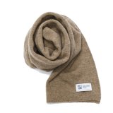 Johnstons of Elgin（ジョンストンズオブエルガン）TUBULAR SCARF（チューブラースカーフ）CASHMERE/Otter（オッター）