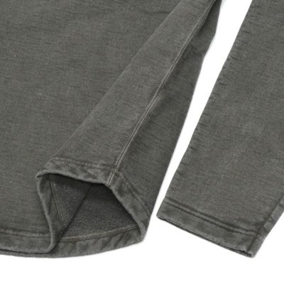 画像5: Good On(グッドオン)Rough Crew Sweat(ラフクルースウェット)"Pigment Dye" / Black(ブラック)