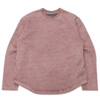Good On（グッドオン）Rough Crew Sweat（ラフクルースウェット）"Pigment Dye"/Azuki（アズキ）