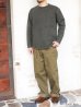 画像9: Good On（グッドオン）Rough Crew Sweat（ラフクルースウェット）"Pigment Dye"/Dk.Green（ダークグリーン）