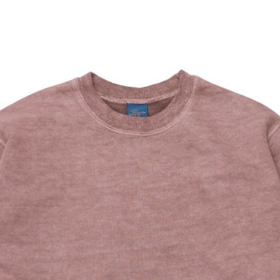 画像3: Good On(グッドオン)Rough Crew Sweat(ラフクルースウェット)"Pigment Dye" / Azuki(アズキ)