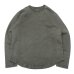 画像1: Good On（グッドオン）Rough Crew Sweat（ラフクルースウェット）"Pigment Dye"/Black（ブラック） (1)