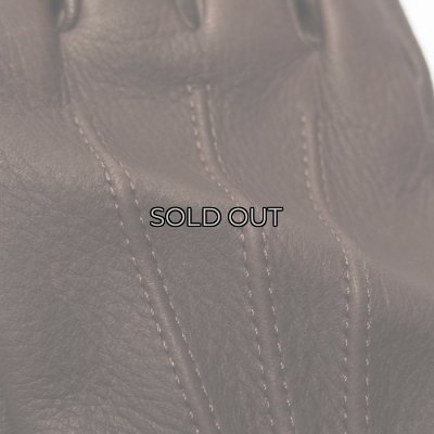 画像5: Y'2 LEATHER（ワイツーレザー）SHORT GLOVES（ショートグローブ）DEER SKIN/Brown（ブラウン）・Black（ブラック）