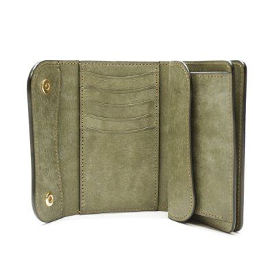 画像5: WILD SWANS（ワイルドスワンズ）BYRNE（バーン）3つ折りウォレット"プエブロ"/Grigio（グリージオ）