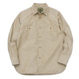 Nigel Cabourn（ナイジェル・ケーボン）NEW MEDICAL SHIRT（ニューメディカルシャツ）/Khaki（カーキ）