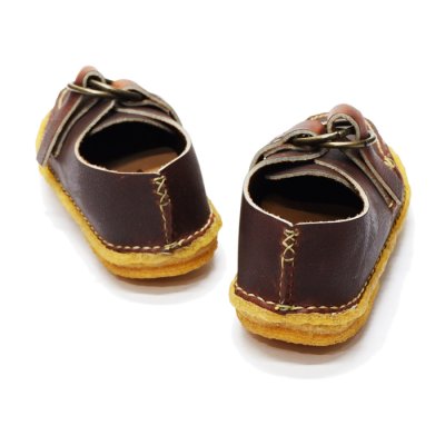 画像5: YUKETEN（ユケテン）Center Ring Moc（センターリングモック）"Handsewn Crepe Sole" / CP Brown（CPブラウン）