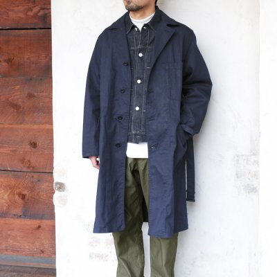 画像11: 『OUTLET』*A VONTADE（アボンタージ）Atelier Long Coat（アトリエロングコート）"9oz Indigo ID Denim" / Dk.Indigo（ダークインディゴ）