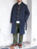 画像10: A VONTADE（アボンタージ）Atelier Long Coat（アトリエロングコート）9oz Indigo ID Denim/Dk.Indigo（ダークインディゴ）