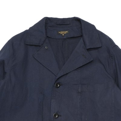 画像3: 『OUTLET』*A VONTADE（アボンタージ）Atelier Long Coat（アトリエロングコート）"9oz Indigo ID Denim" / Dk.Indigo（ダークインディゴ）