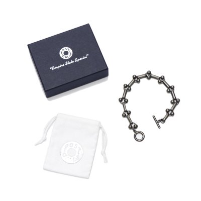 画像1: Post O'Alls（ポストオーバーオールズ）POST Bracelet（ポスト・ブレスレット）/Flat Black（フラットブラック）