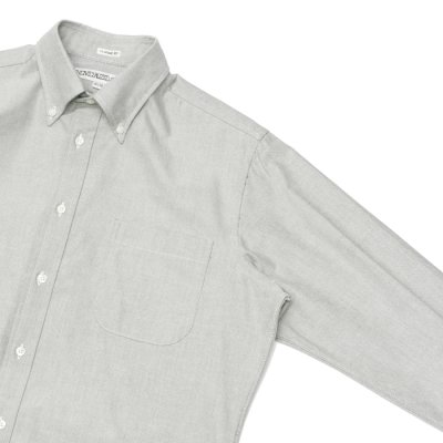 画像4: INDIVIDUALIZED SHIRTS（インディビジュアライズドシャツ）Classic Fit B.D. Shirt（クラシックフィットボタンダウンシャツ）"CAMBRIDGE OXFORD" / Grey（グレー）