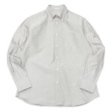 INDIVIDUALIZED SHIRTS（インディビジュアライズドシャツ）Classic Fit B.D. Shirt（クラシックフィットボタンダウンシャツ）"CAMBRIDGE OXFORD"/Grey（グレー）