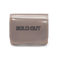 WILD SWANS（ワイルドスワンズ）Palm（パーム）コンパクトウォレット/#4"シェルコードバン"×キャメル"ブッテーロ"