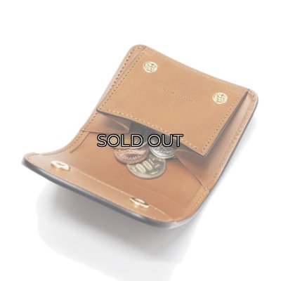 画像7: WILD SWANS（ワイルドスワンズ）Palm（パーム）コンパクトウォレット/#4"シェルコードバン"×キャメル"ブッテーロ"