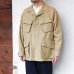 画像9: blurhms ROOTSTOCK（ブラームスルーツストック）Cotton Linen Combat Tropical Jacket（コットンリネンコンバットトロピカルジャケット）/Light Beige（ライトベージュ）※サイズ2(M)のみ