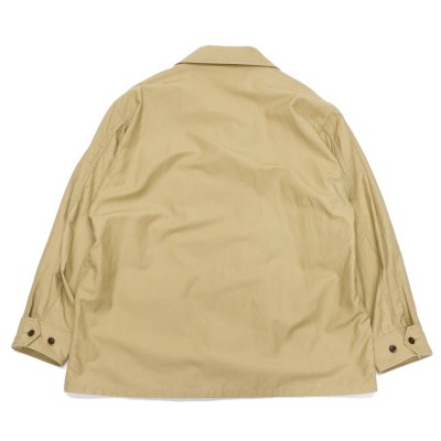 画像2: blurhms ROOTSTOCK（ブラームスルーツストック）Cotton Linen Combat Tropical Jacket（コットンリネンコンバットトロピカルジャケット）/Light Beige（ライトベージュ）※サイズ2(M)のみ
