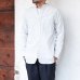 画像8: ＜50%OFF＞*A VONTADE（アボンタージ）Banded Collar Shirts（バンドカラーシャツ）Cotton Linen Chambray/Grey Stripe（グレーストライプ）