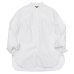 画像1: A VONTADE（アボンタージ）Banded Collar Shirts（バンドカラーシャツ）Cotton Linen Chambray/Grey Stripe（グレーストライプ） (1)