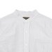 画像3: A VONTADE（アボンタージ）Banded Collar Shirts（バンドカラーシャツ）Cotton Linen Chambray/Grey Stripe（グレーストライプ）
