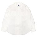 Post O'Alls（ポストオーバーオールズ）NEUTRA3（ニュートラ3）Cotton Linen Sheeting/White（ホワイト）