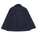画像2: Post O'Alls（ポストオーバーオールズ）NAVY-BLU Jumper（ネイビーブルージャンパー）"Herringbone Denim" / Indigo（インディゴ） (2)