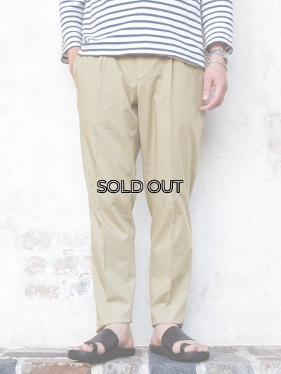 画像9: 『OUTLET』giabsarchivio（ジャブスアルキヴィオ）DANTE（ダンテ）"AIRY LYOCELL COTTON STRETCH" / Beige（ベージュ）※サイズ48のみ