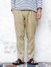 画像9: giabsarchivio（ジャブスアルキヴィオ）DANTE（ダンテ）AIRY LYOCELL COTTON STRETCH/Beige（ベージュ）【裾上げ無料】