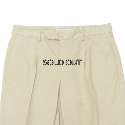 画像2: 『OUTLET』giabsarchivio（ジャブスアルキヴィオ）DANTE（ダンテ）"AIRY LYOCELL COTTON STRETCH" / Beige（ベージュ）※サイズ48のみ