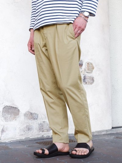 画像12: 『OUTLET』giabsarchivio（ジャブスアルキヴィオ）DANTE（ダンテ）AIRY LYOCELL COTTON STRETCH/Beige（ベージュ）