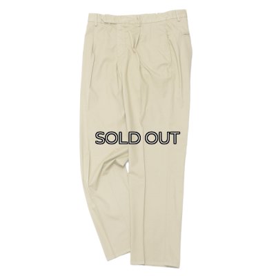 画像1: 『OUTLET』giabsarchivio（ジャブスアルキヴィオ）DANTE（ダンテ）"AIRY LYOCELL COTTON STRETCH" / Beige（ベージュ）※サイズ48のみ