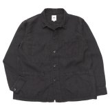 F.O.B FACTORY（エフオービーファクトリー）HEMP SHIRT JACKET（ヘンプシャツジャケット）HEMP OX/Sumi Kuro（スミクロ）