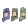 Mauna Kea（マウナケア）裏出しツイスター杢ソックス"レディース"/Blue（ブルー）・Black（ブラック）・Green（グリーン）※メール便発送可※