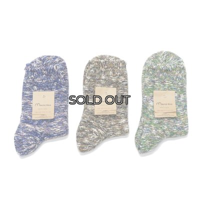 画像1: Mauna Kea（マウナケア）裏出しツイスター杢ソックス"レディース" / 3Colors（全3色展開）※3足までメール便発送可