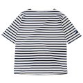 SAINT JAMES（セントジェームス）OUESSANT SHORT SLEEVE（ウエッソンショートスリーブ）/ECRU×MARINE（キナリ×マリン）