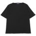 画像1: SAINT JAMES（セントジェームス）OUESSANT SHORT SLEEVE（ウエッソンショートスリーブ）/NOIR（ブラック） (1)