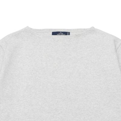 画像3: SAINT JAMES（セントジェームス）OUESSANT SHORT SLEEVE（ウエッソンショートスリーブ）”SOLID" / GRIS CLAIR（霜降りペールグレー）