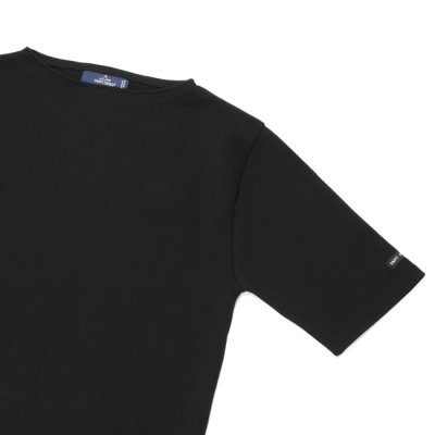 画像4: SAINT JAMES（セントジェームス）OUESSANT SHORT SLEEVE（ウエッソンショートスリーブ）"SOLID" / NOIR（ブラック）