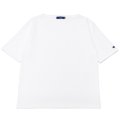 SAINT JAMES（セントジェームス）OUESSANT SHORT SLEEVE（ウエッソンショートスリーブ）/NEIGE（ホワイト）